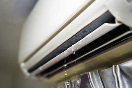 AC leaking water