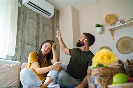 couple having problems with AC